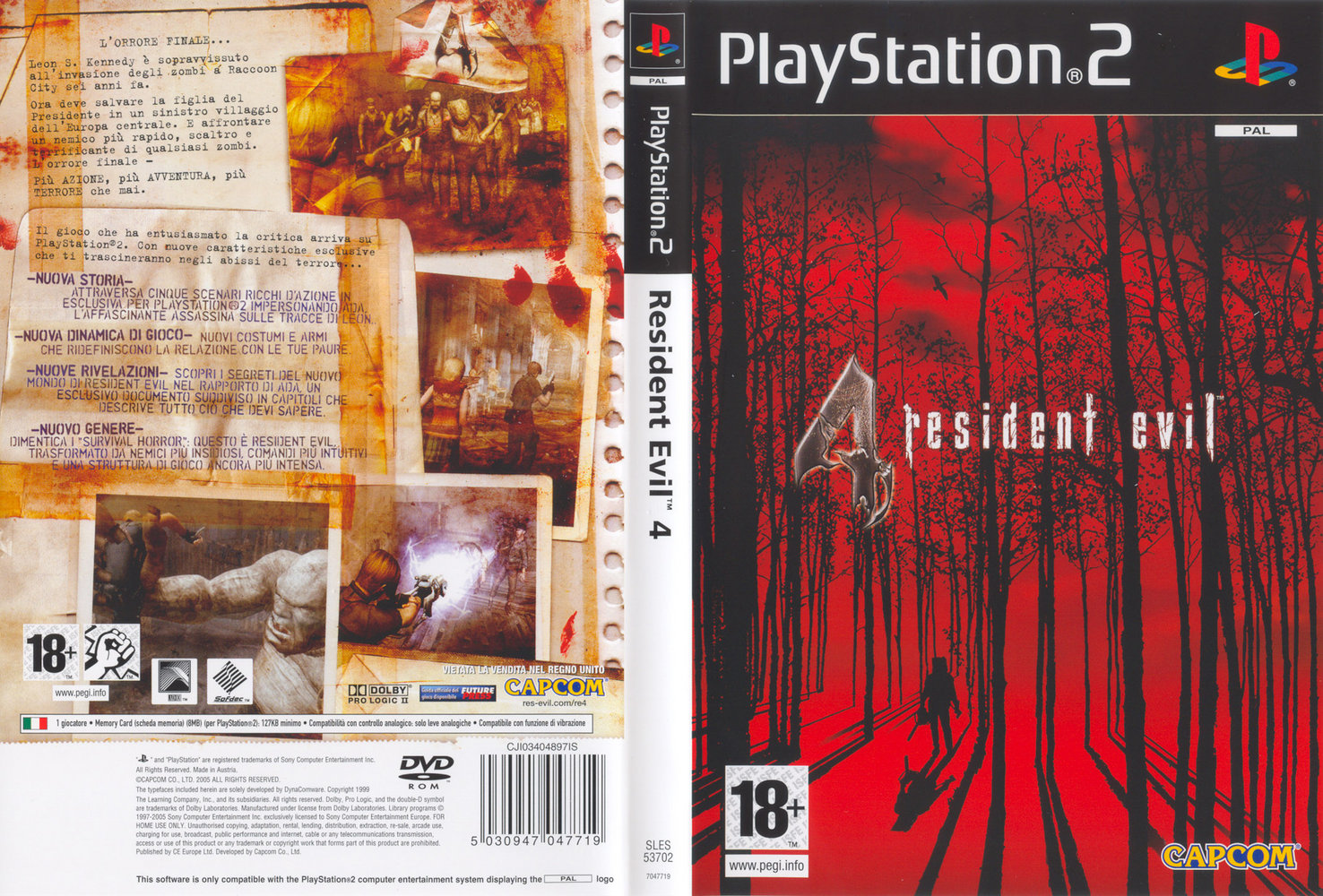 Resident Evil 4 PSX cover