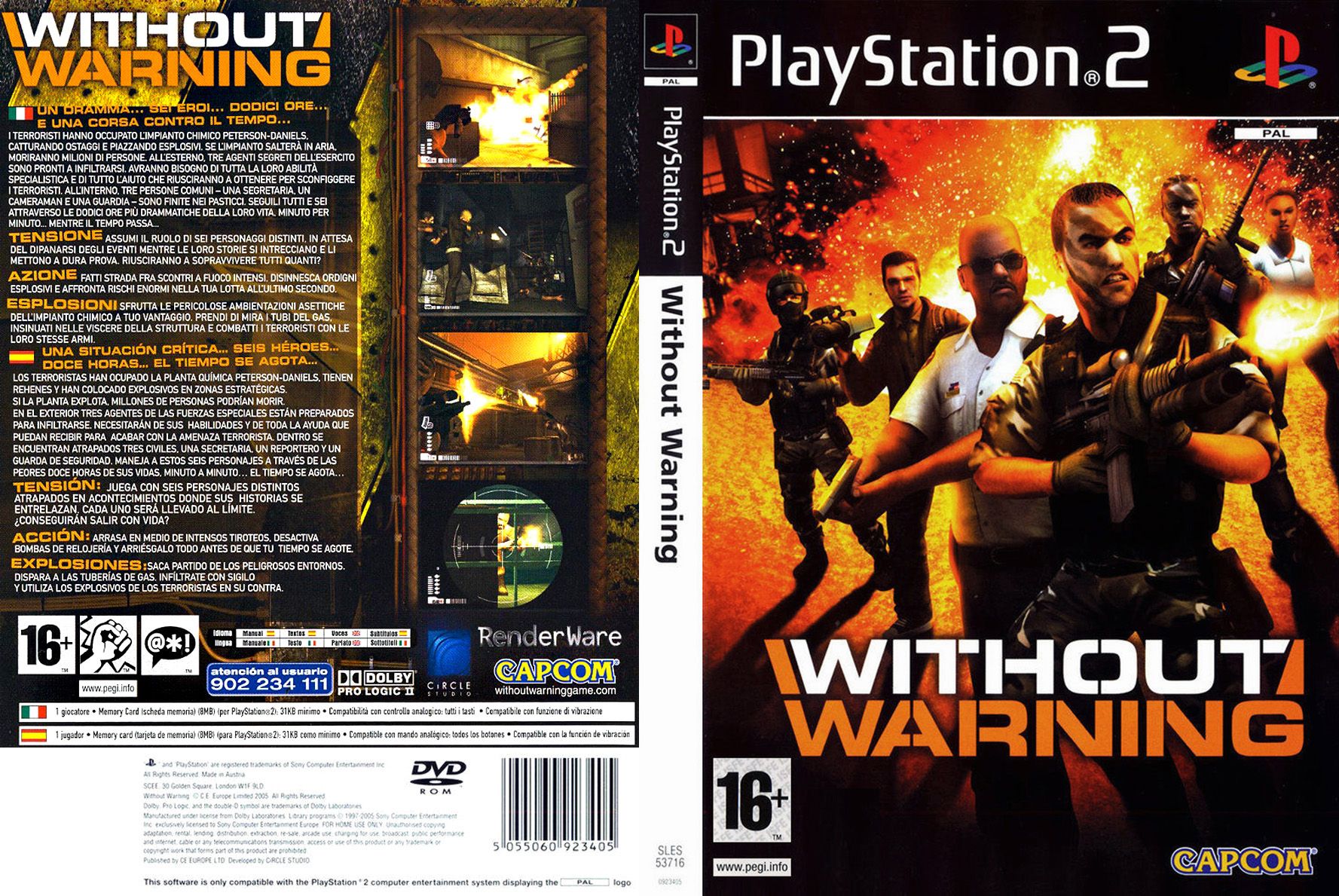 Without Warning PSX cover
