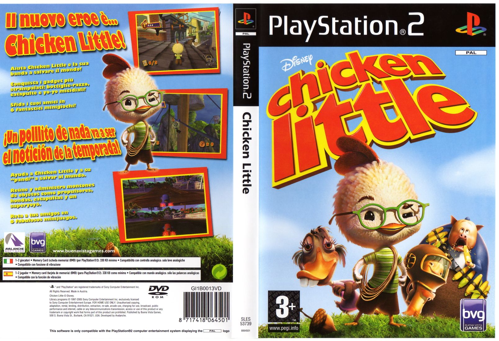 Disney's Chicken Little - PlayStation 2