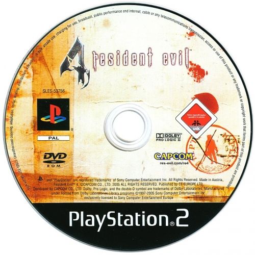 Resident Evil 4 PSX cover