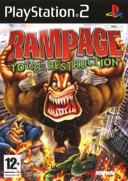 Rampage Total Destruction Cover auf PsxDataCenter.com