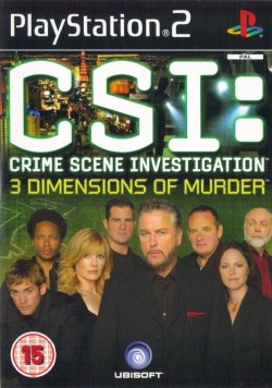 CSI - 3 Dimensions of Murder Cover auf PsxDataCenter.com