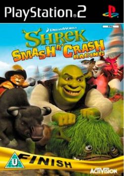 Shrek - Smash 'n' Crash Racing Cover auf PsxDataCenter.com