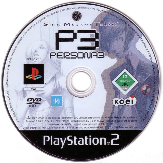 Shin Megami Tensei - Persona 3 FES PSX cover