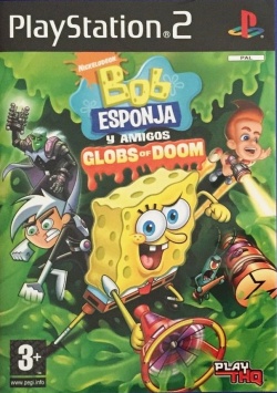 SpongeBob SquarePants featuring Nicktoons - Globs of Doom Cover auf PsxDataCenter.com