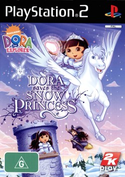 Dora Saves the Snow Princess Cover auf PsxDataCenter.com