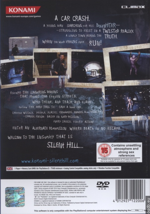 silent hill shattered memories trailer song
