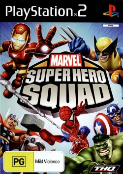 Marvel Super Hero Squad Cover auf PsxDataCenter.com