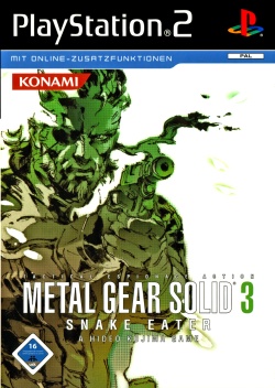 Metal Gear Solid 3 - Snake Eater Cover auf PsxDataCenter.com