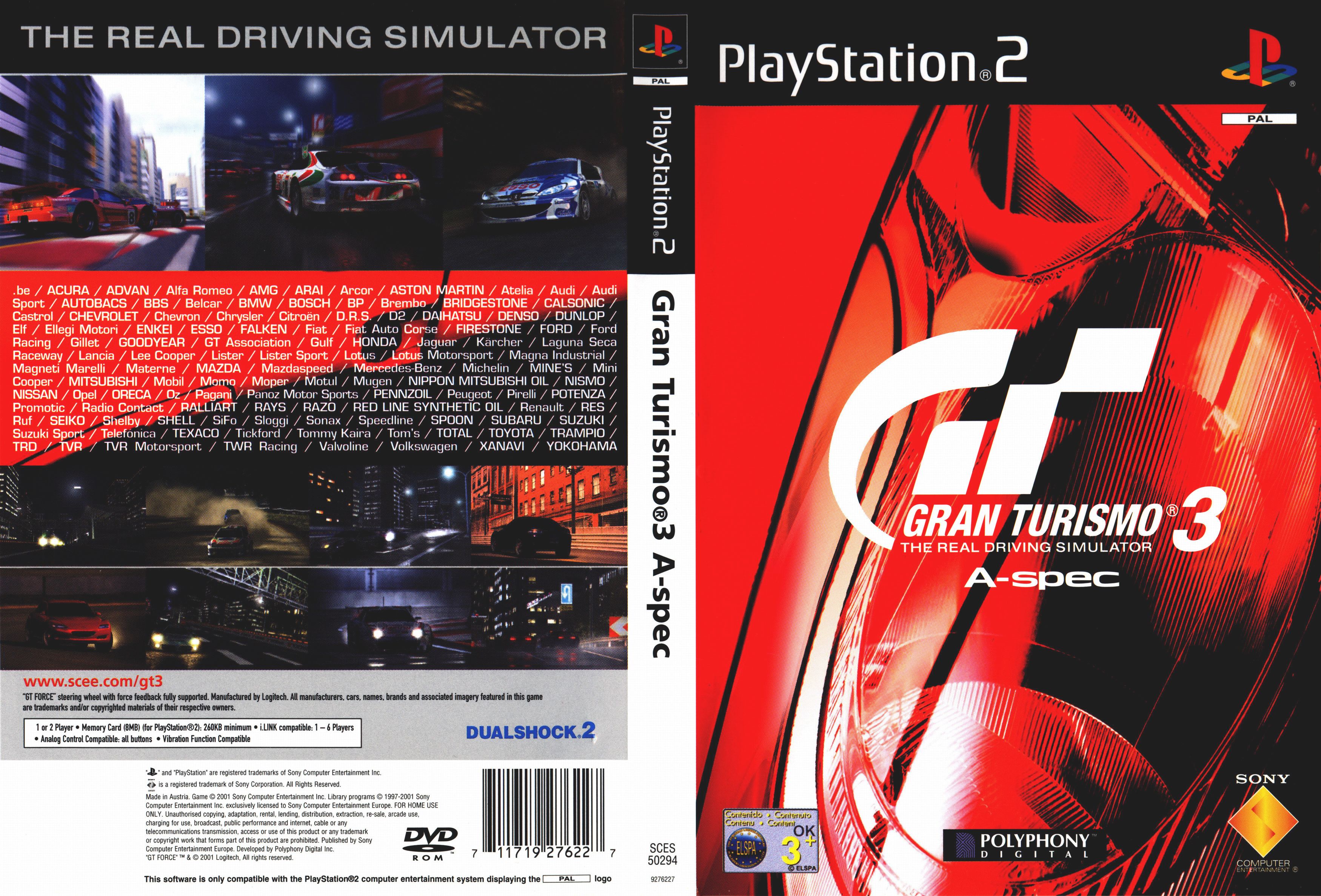 Gran Turismo 3: A-spec • PS2 – Mikes Game Shop