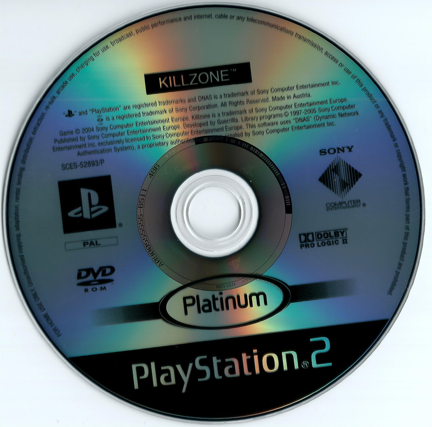 Killzone PS2 Platinum (Seminovo) - Play n' Play