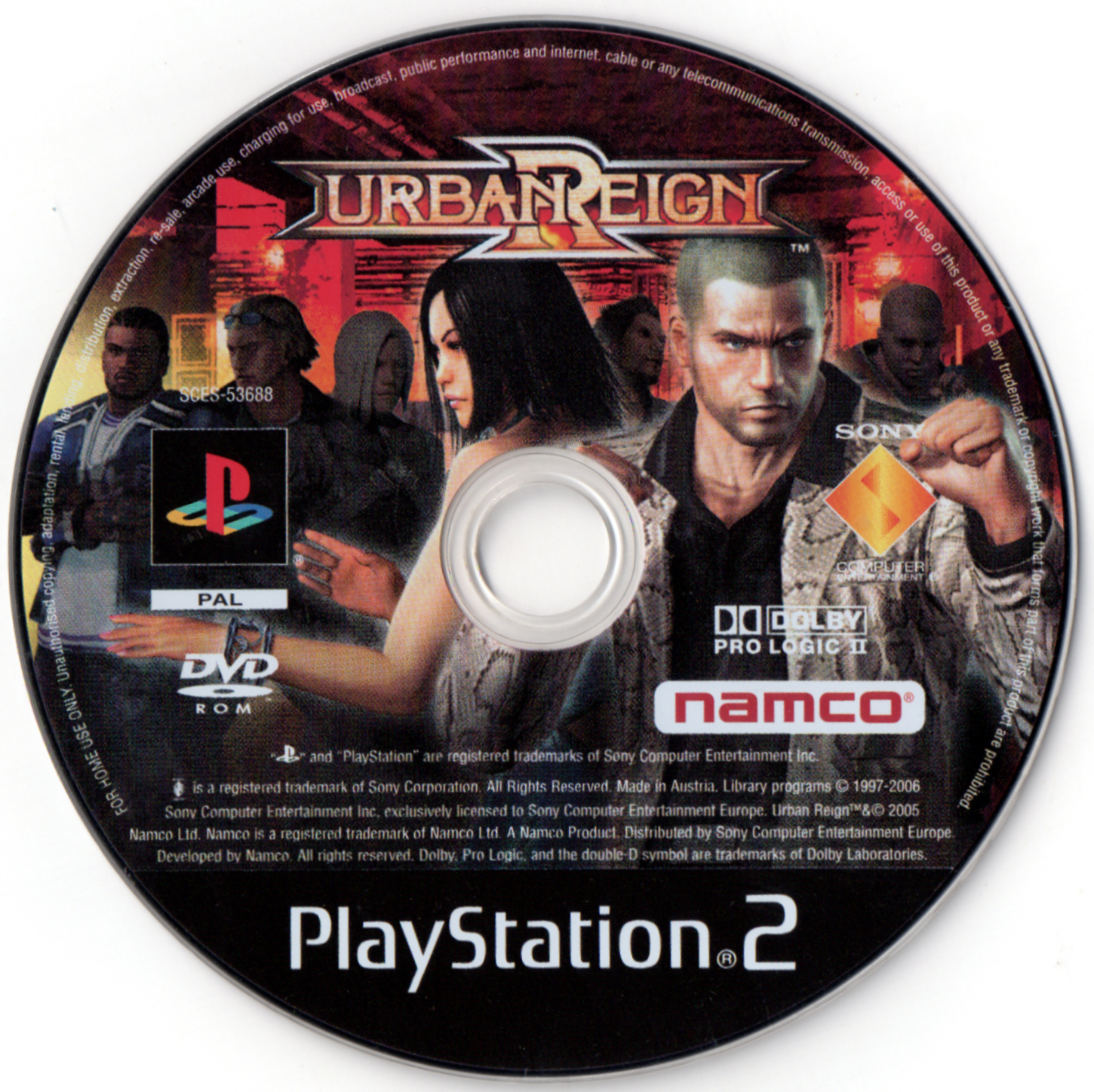 Urban Reign PS2 cover