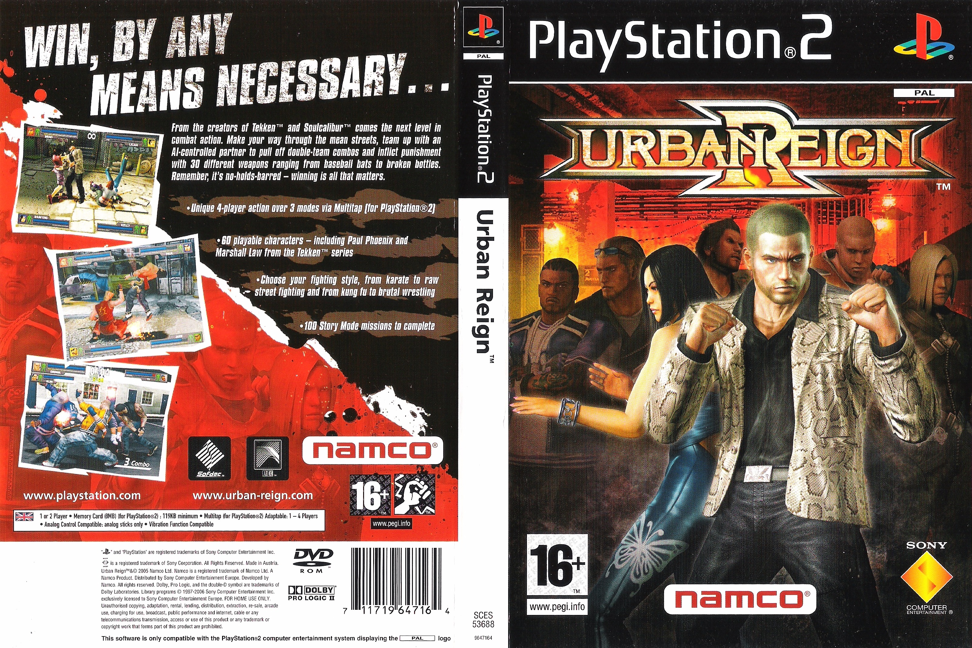 Jogo Urban Reign Ps2