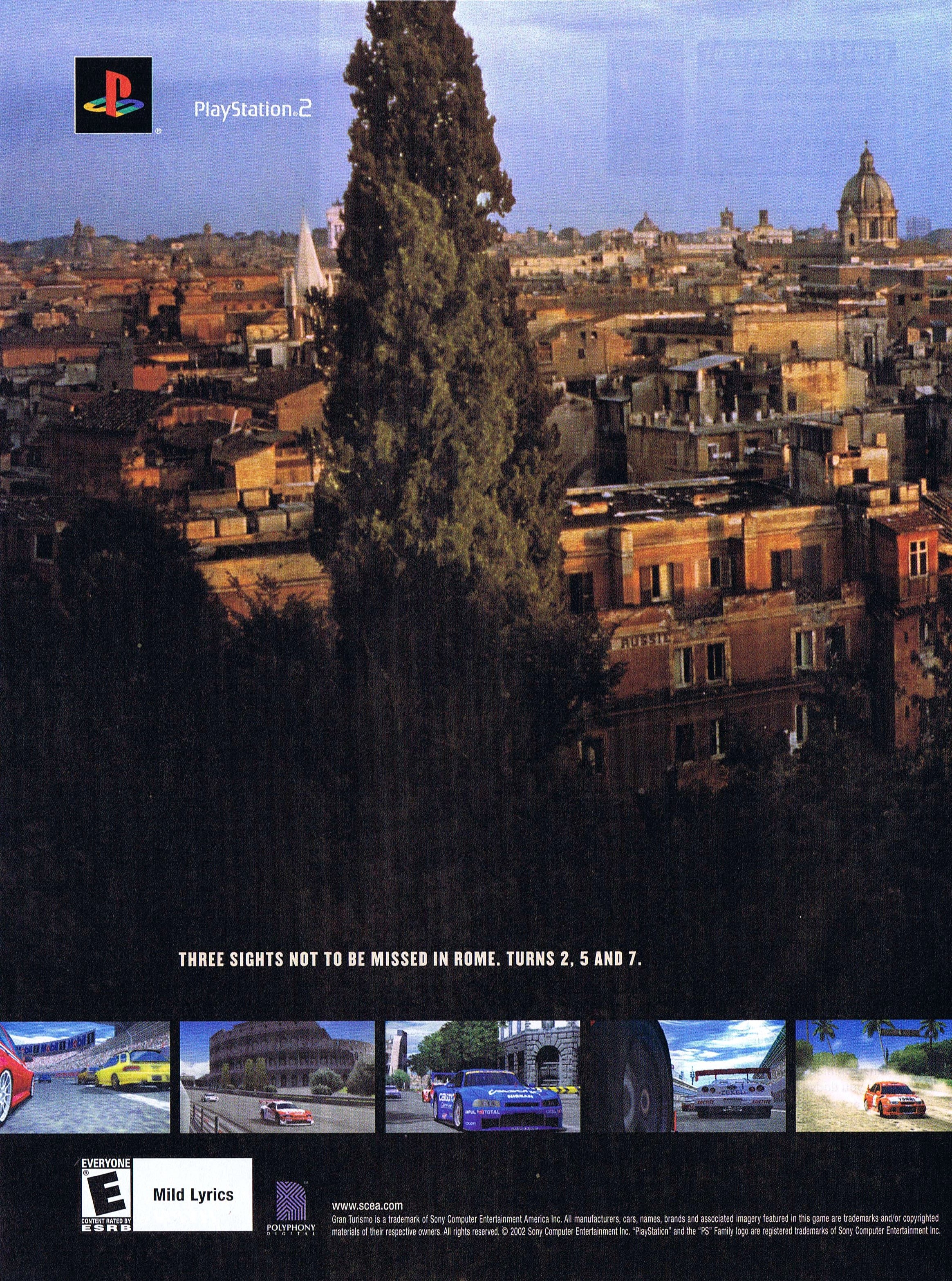 GRAN TURISMO 3 A-SPEC (NTSC-U) - USA ADVERT PAGE 1