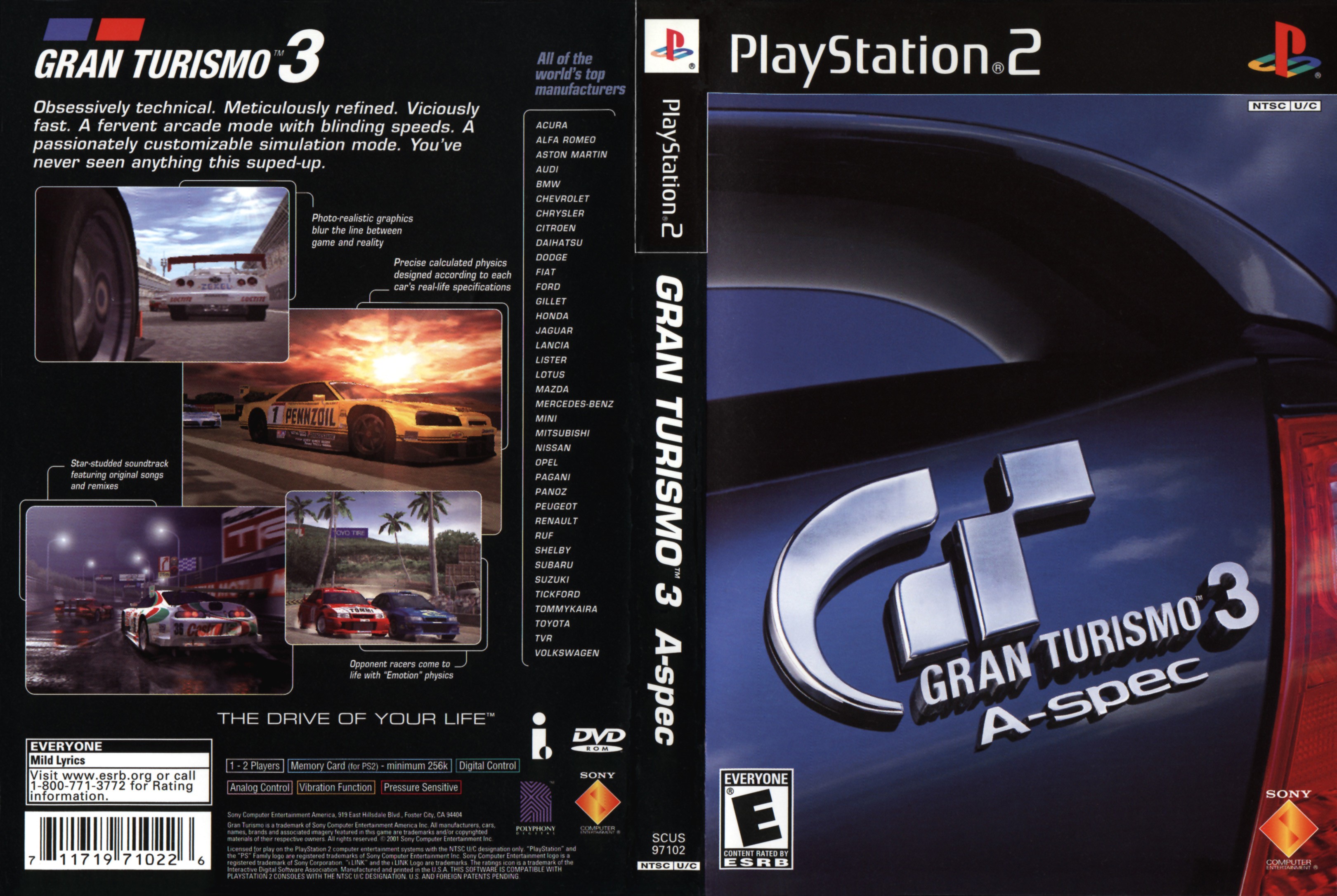 お買得限定品☆夏売れ筋 PS2ソフト「GRAN TURISMO 3 A-SPEC