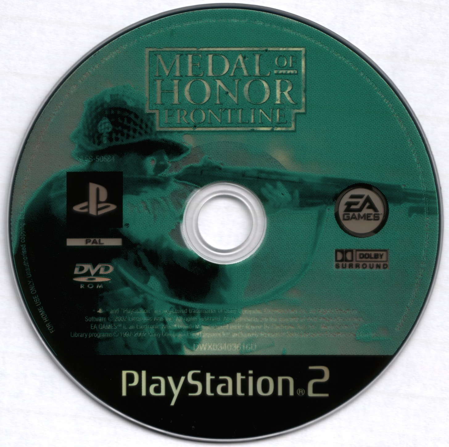 MEDAL OF HONOR - FRONTLINE (PAL) - DISC