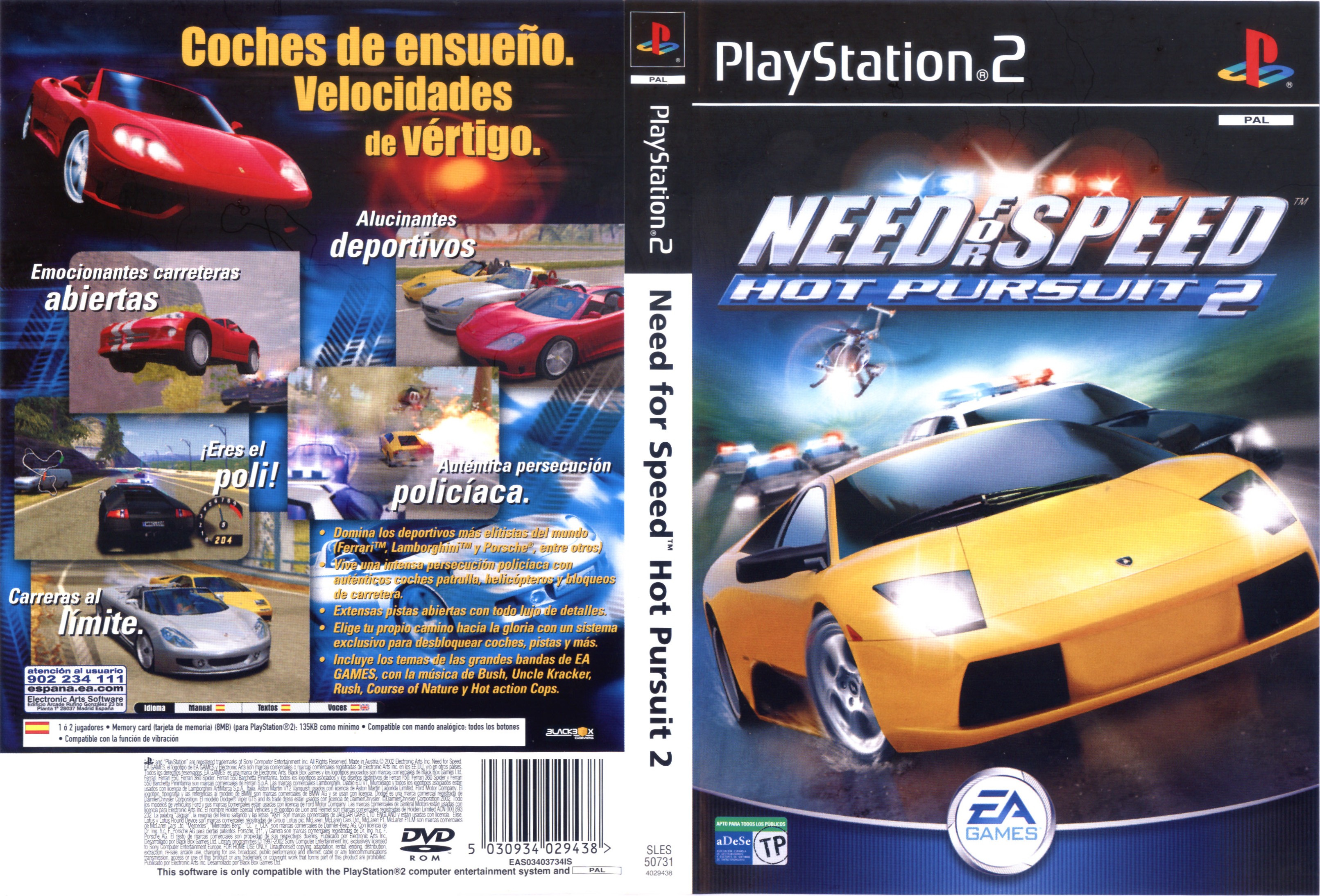 Need for Speed - Hot Pursuit 2 (USA) : EA Seattle : Free Download, Borrow,  and Streaming : Internet Archive