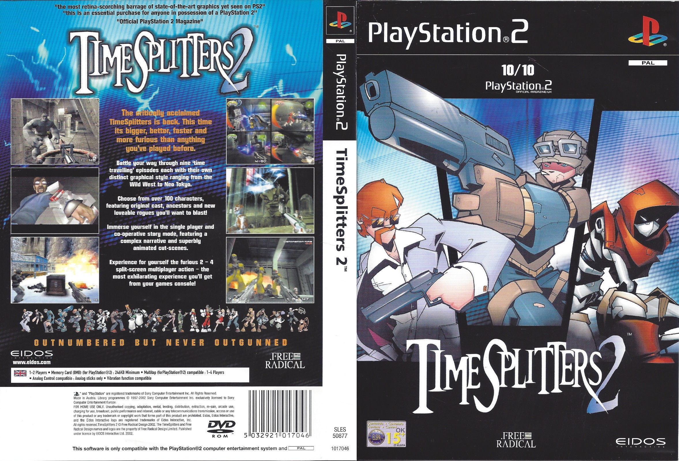 ps2 timesplitters 2