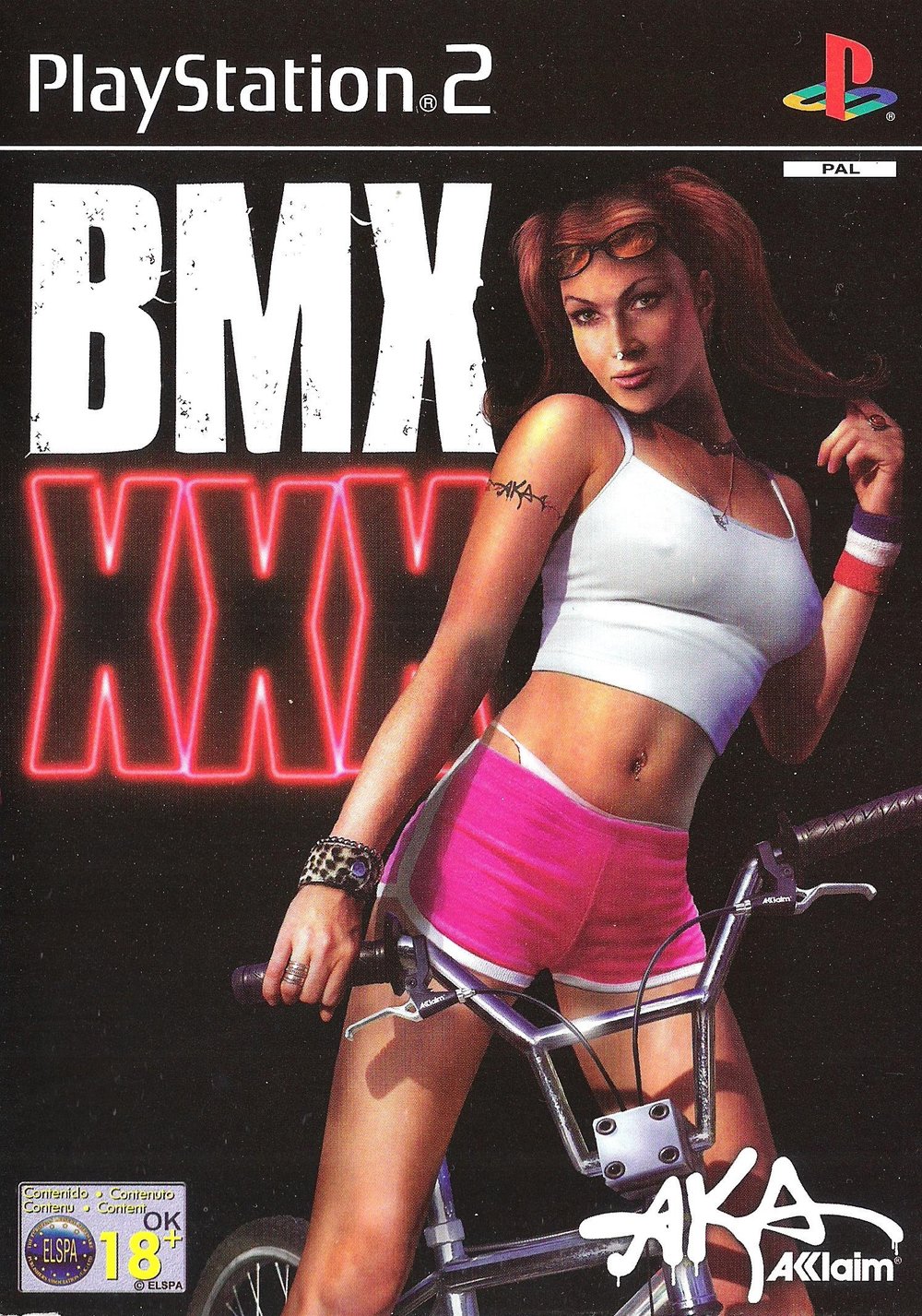 BMX XXX PS2 cover.