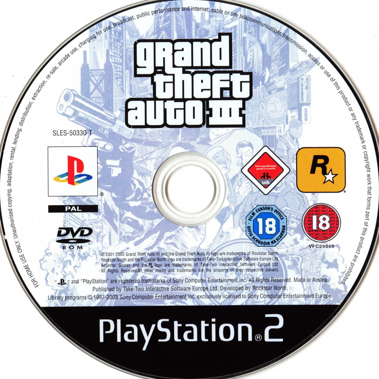 GRAND THEFT AUTO III - (PAL)