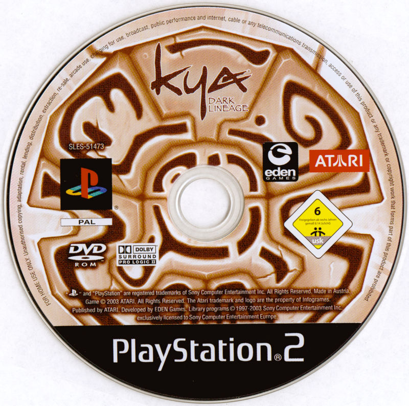 Kya - Dark Lineage PS2 cover