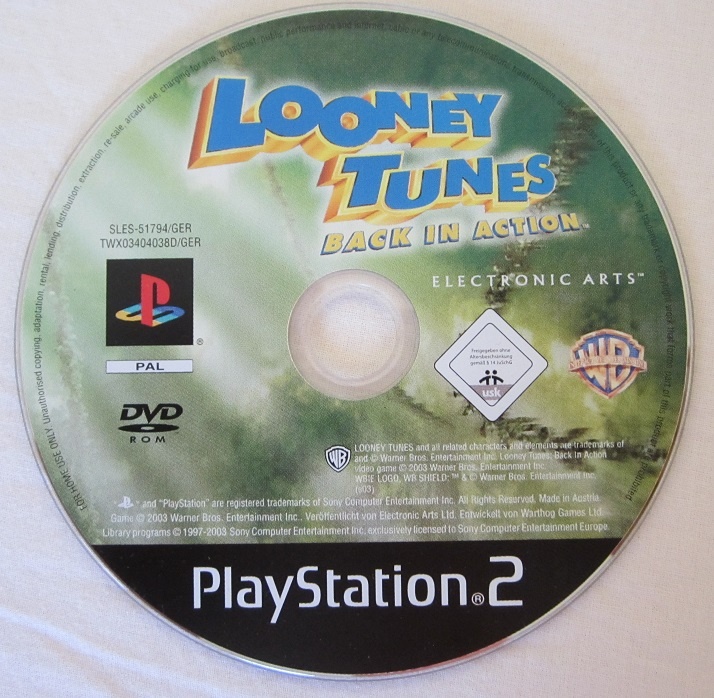 Looney Tunes Back In Action Pal Disc