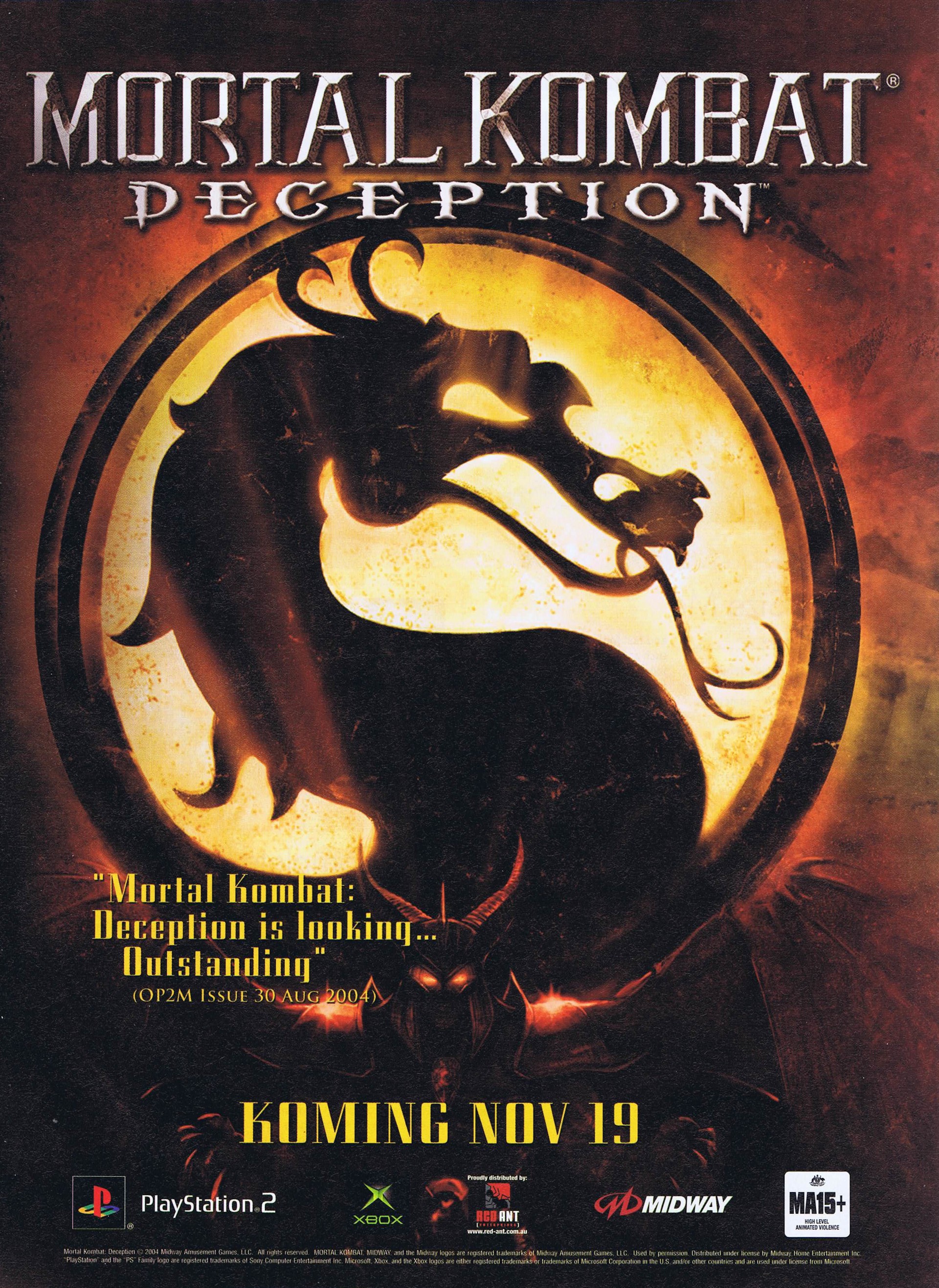 Mortal kombat deception ps2 коды