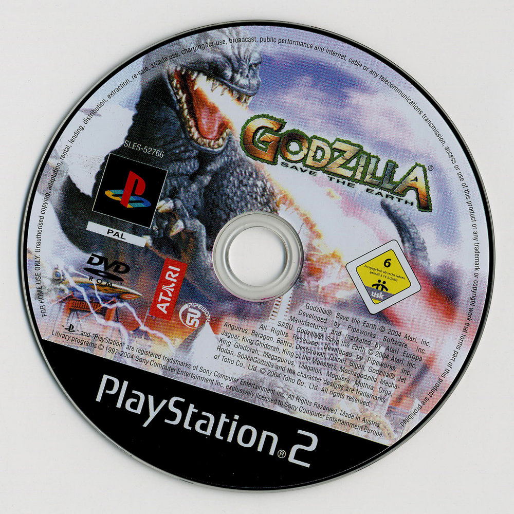Godzilla:Save The Earth (2004) PS2  Godzilla save the earth, Godzilla,  Save earth