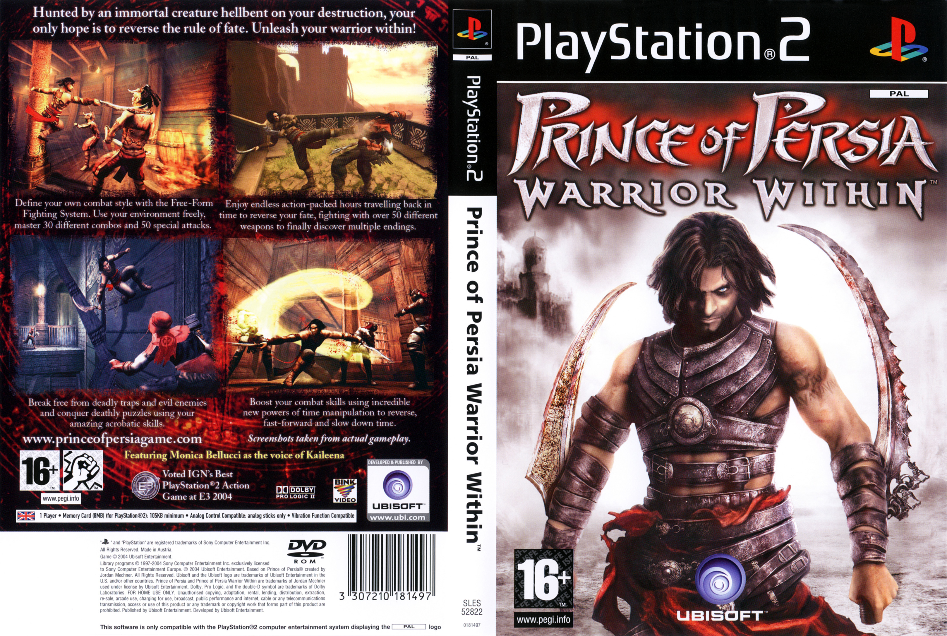  Prince of Persia: Warrior Within (PS2) : Video Games