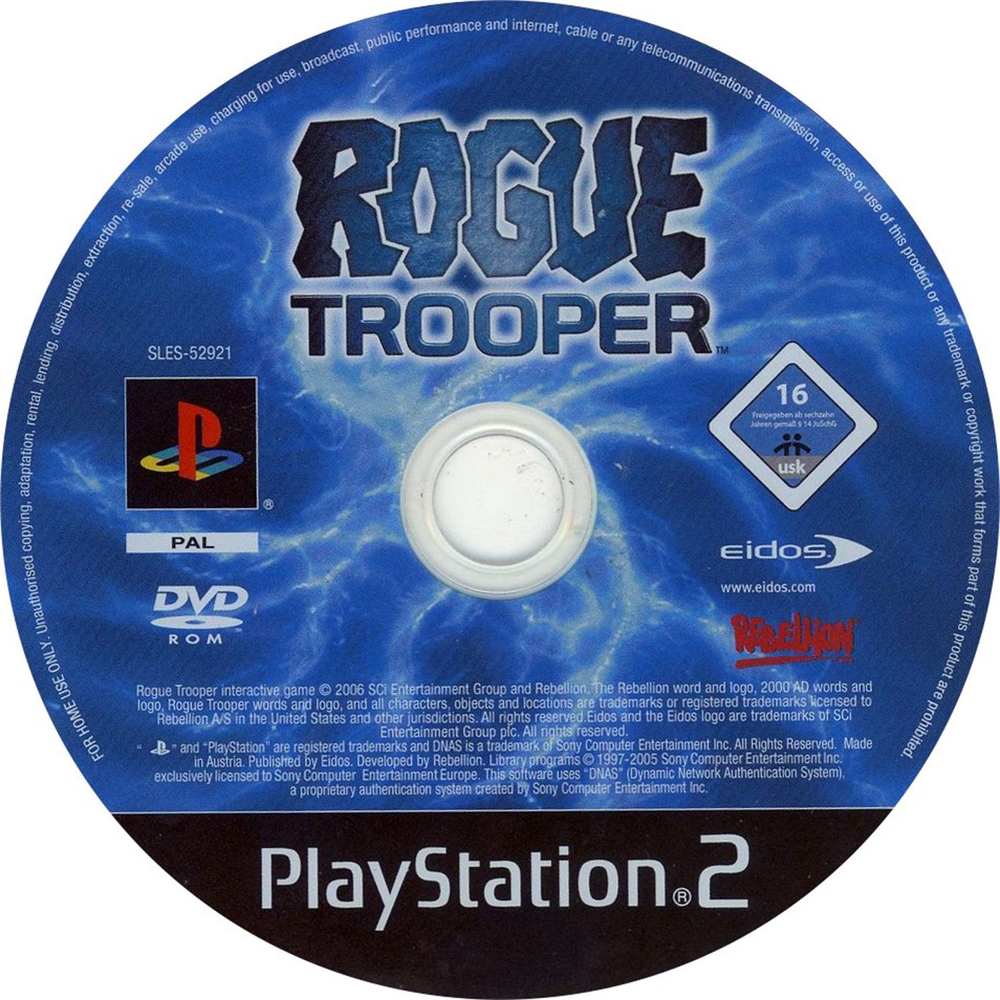 Rogue Trooper PS2 cover