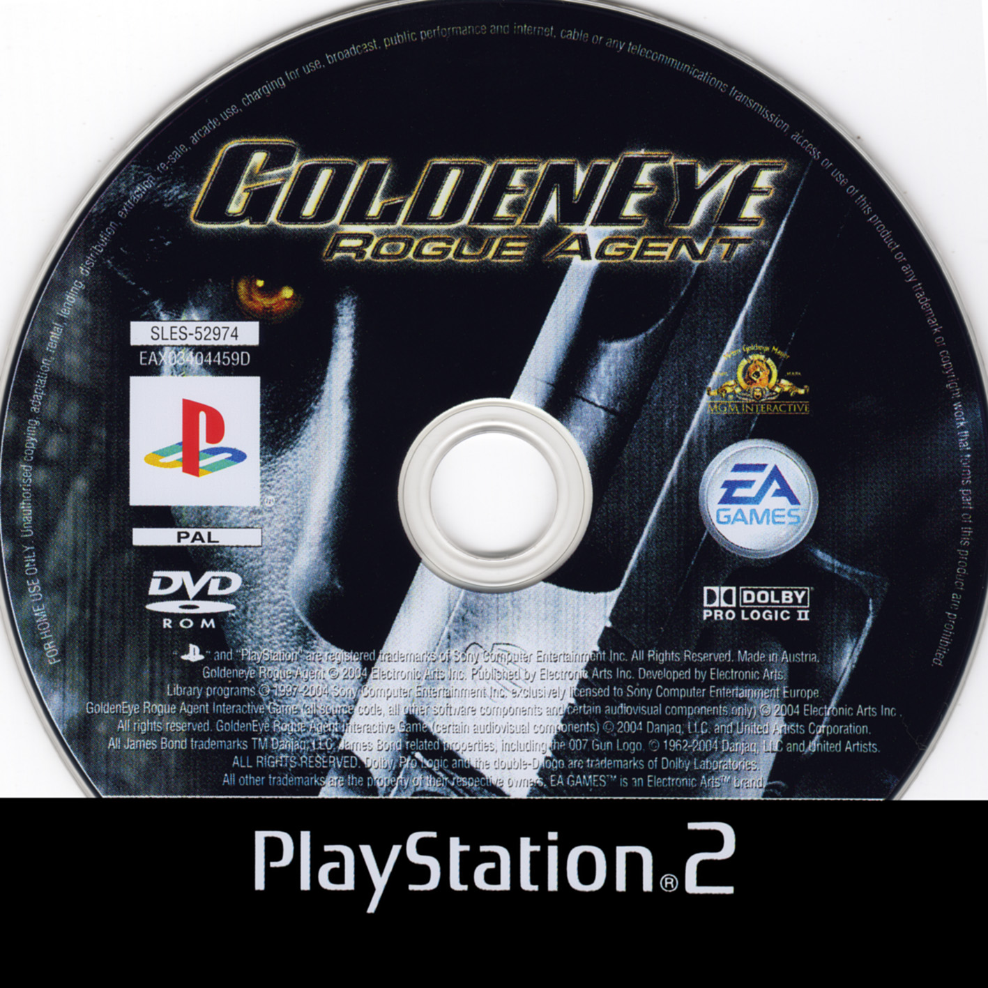 007 - GOLDENEYE - ROGUE AGENT - (PAL)