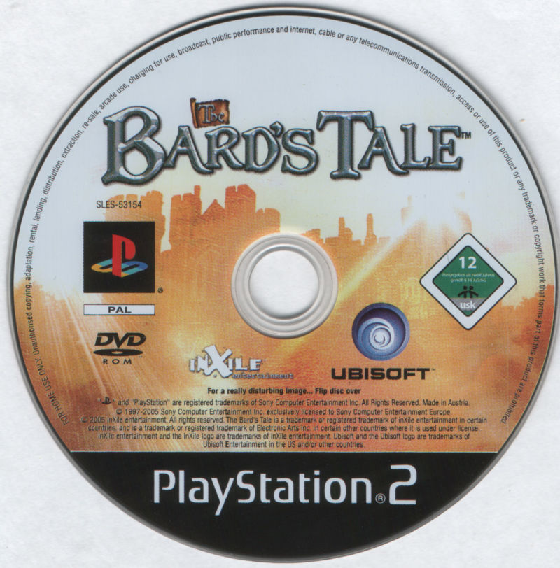 The Bard's Tale PS2 Playstation 2 DVD ROM Game NEW 20626721035