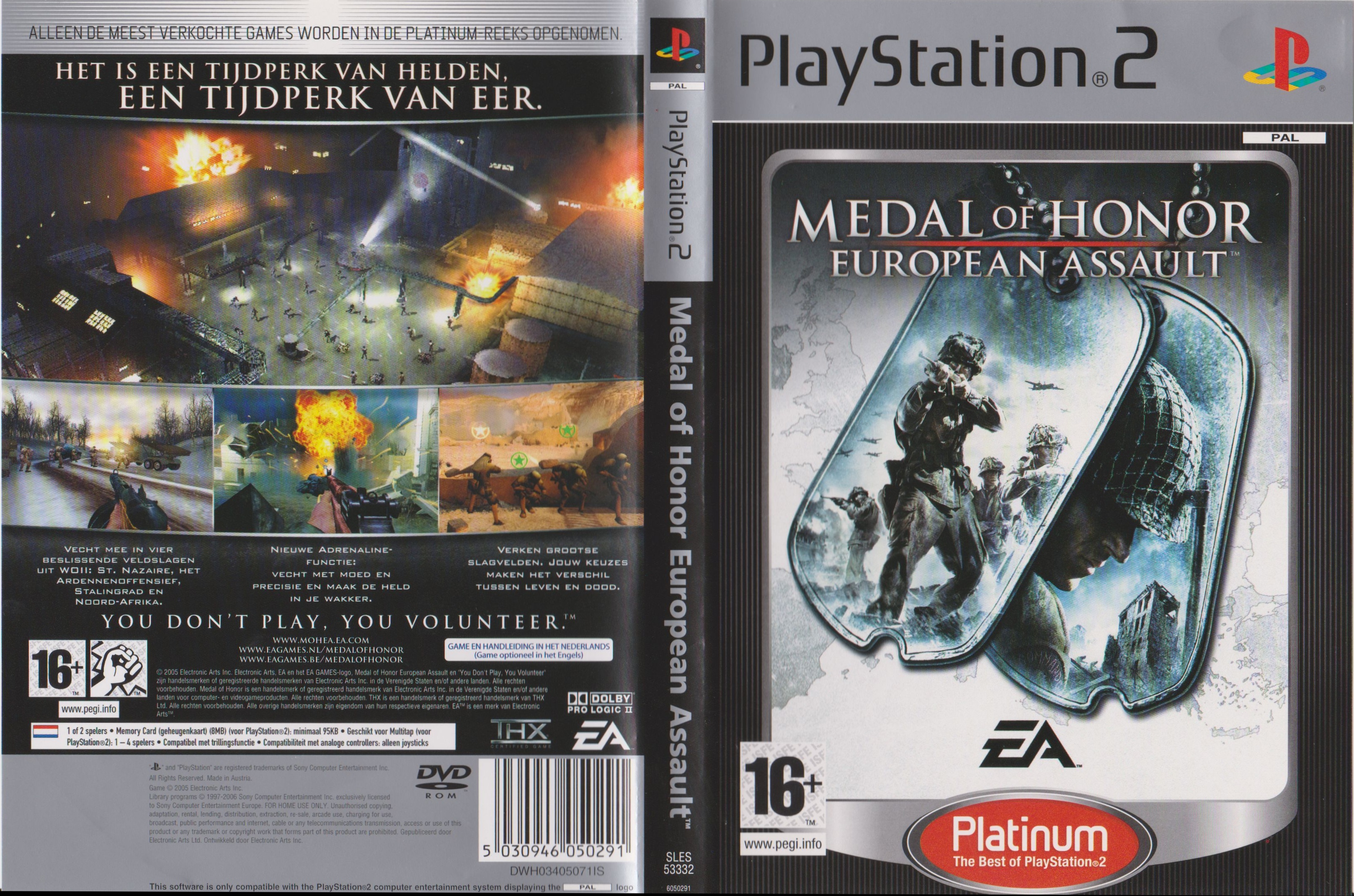 Medal of Honor: European Assault PS2