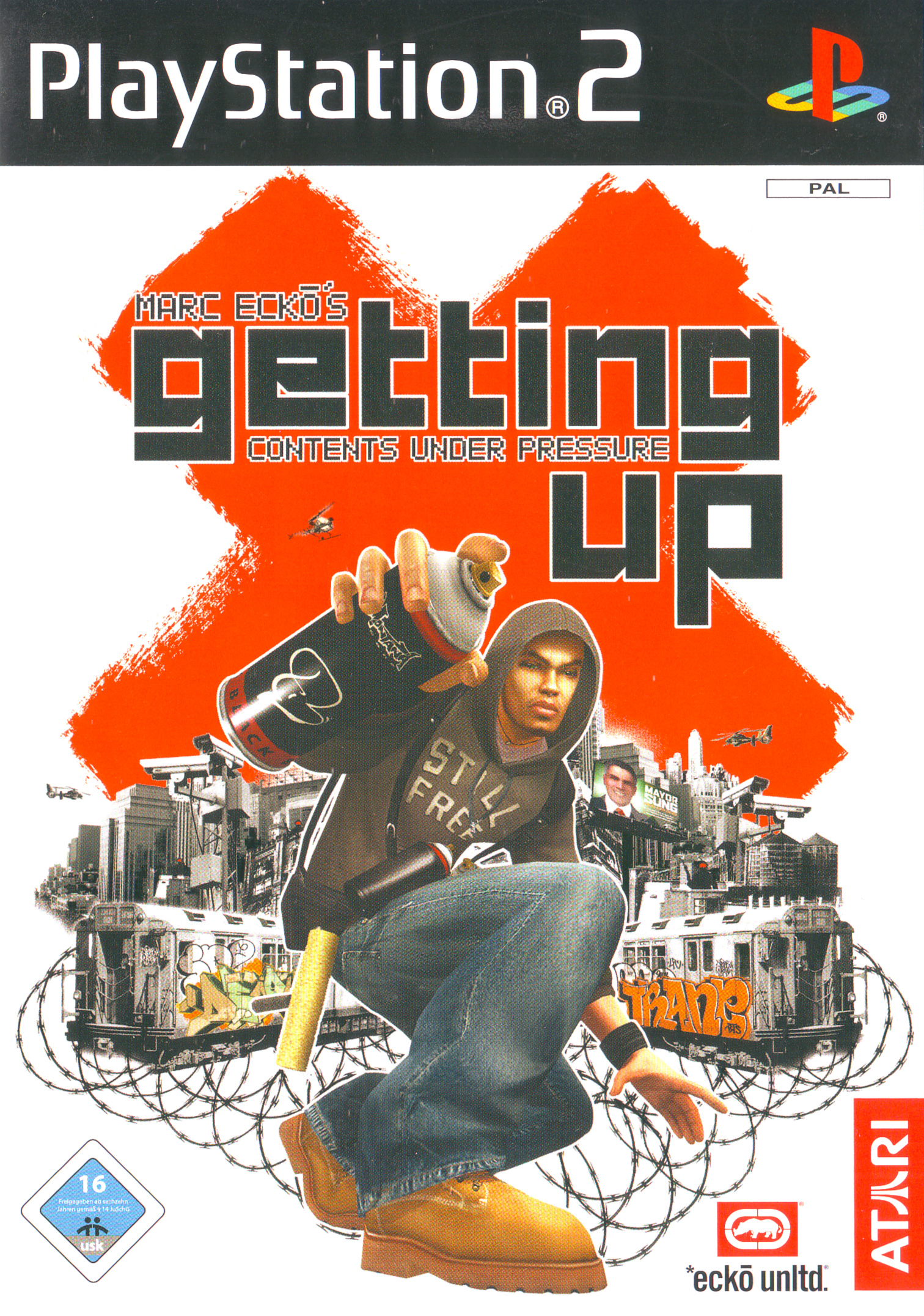 Marc Ecko's Getting Up: Contents Under Pressure - PlayStation 2