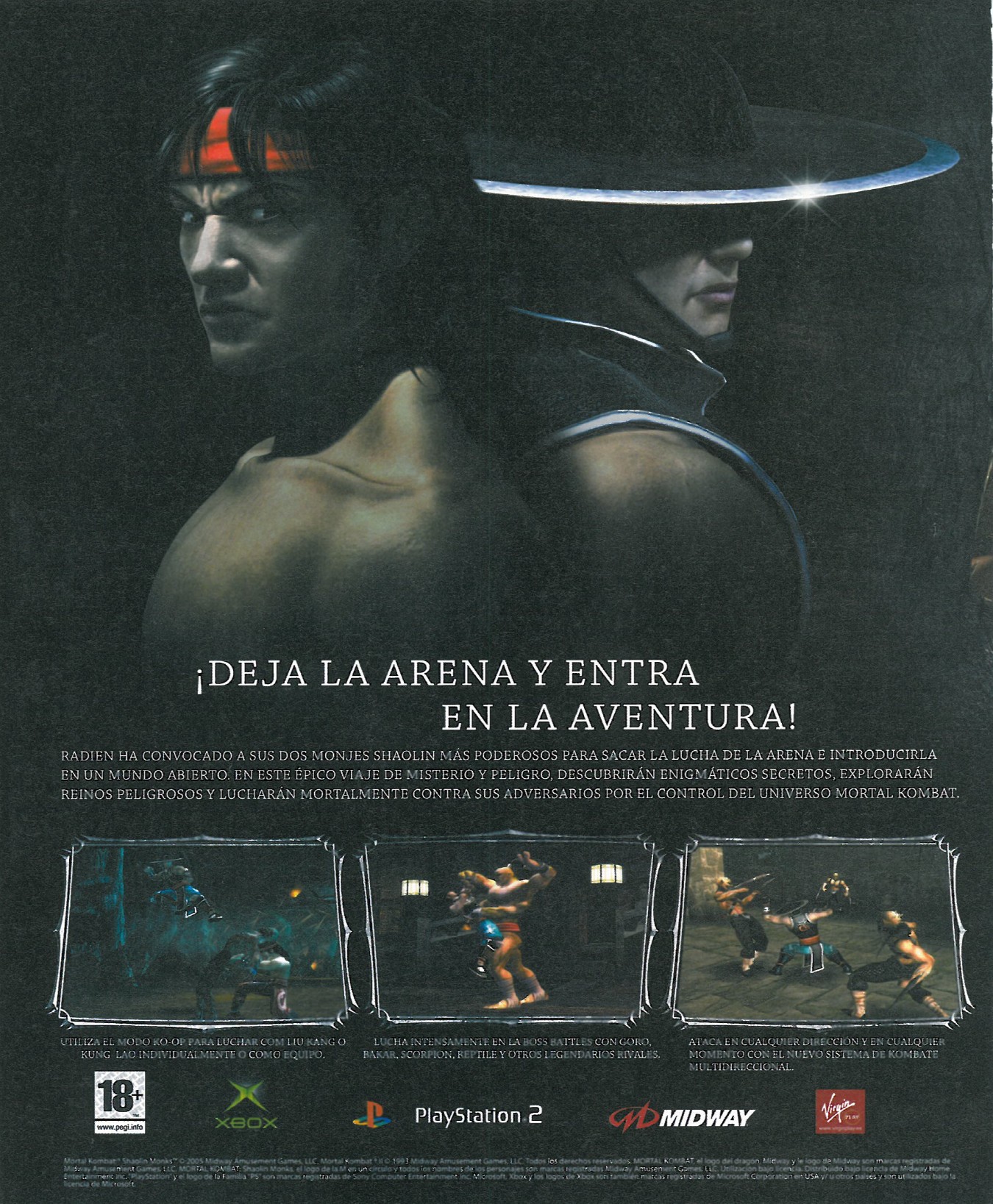 mortal kombat shaolin monks ps2 pcsx2