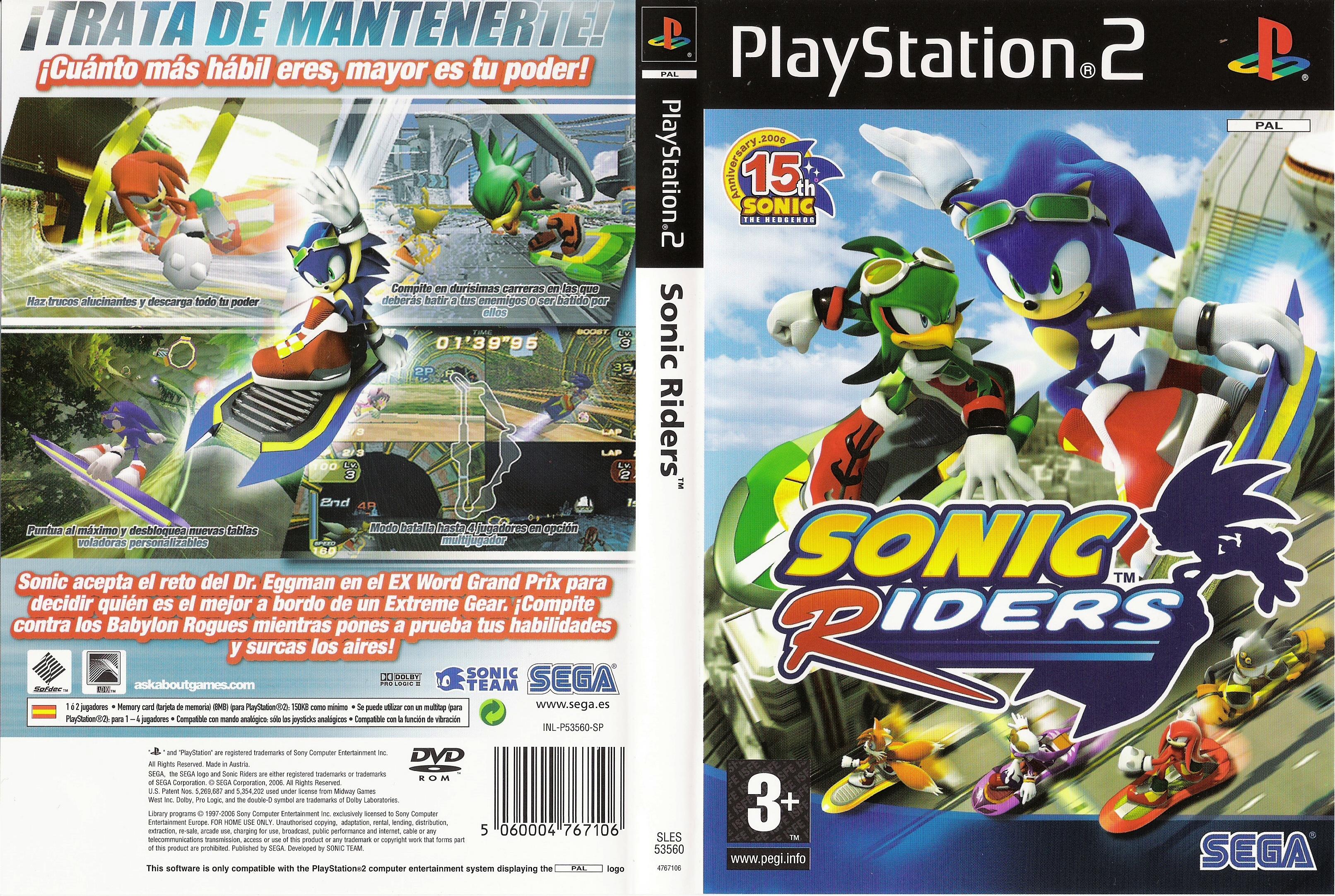 sonic free riders ps2 download free