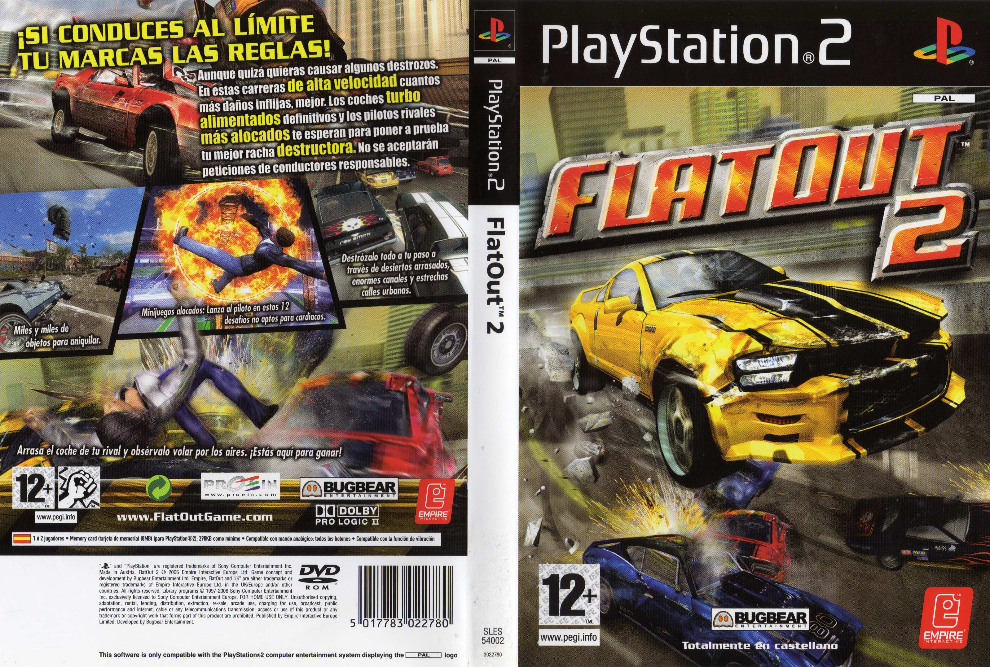 Flat Out - PlayStation 2