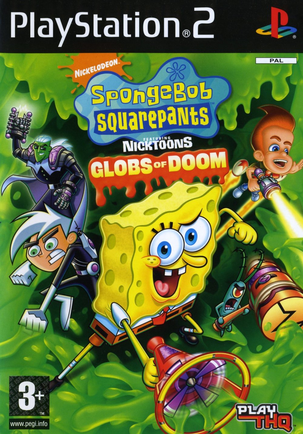 Jogo Nickelodeon Spongebob Squarepants Globs of Doom PS2 em