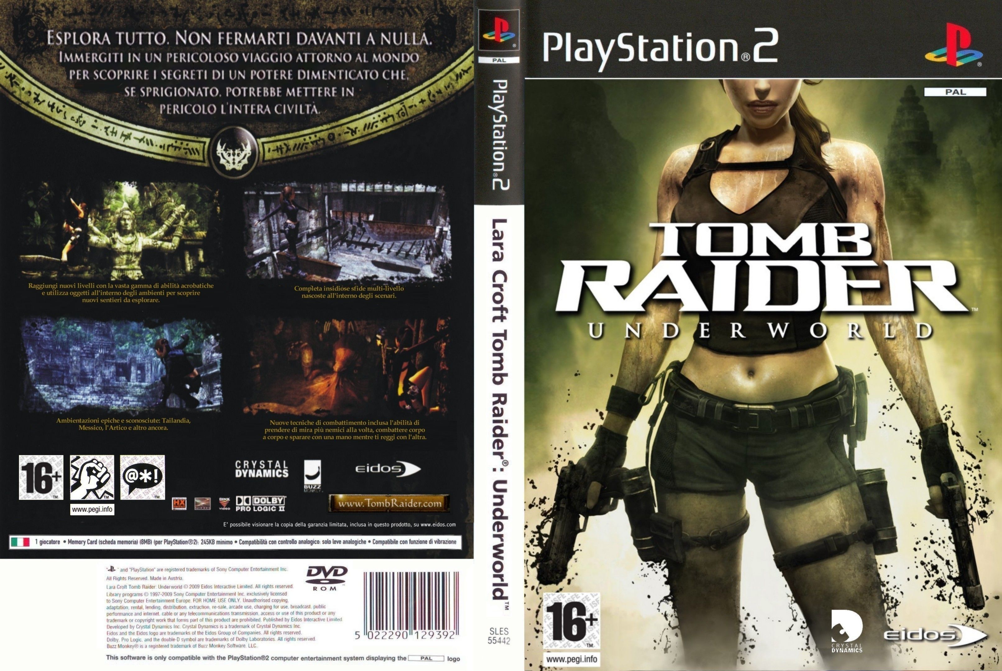 tomb raider underworld ps2