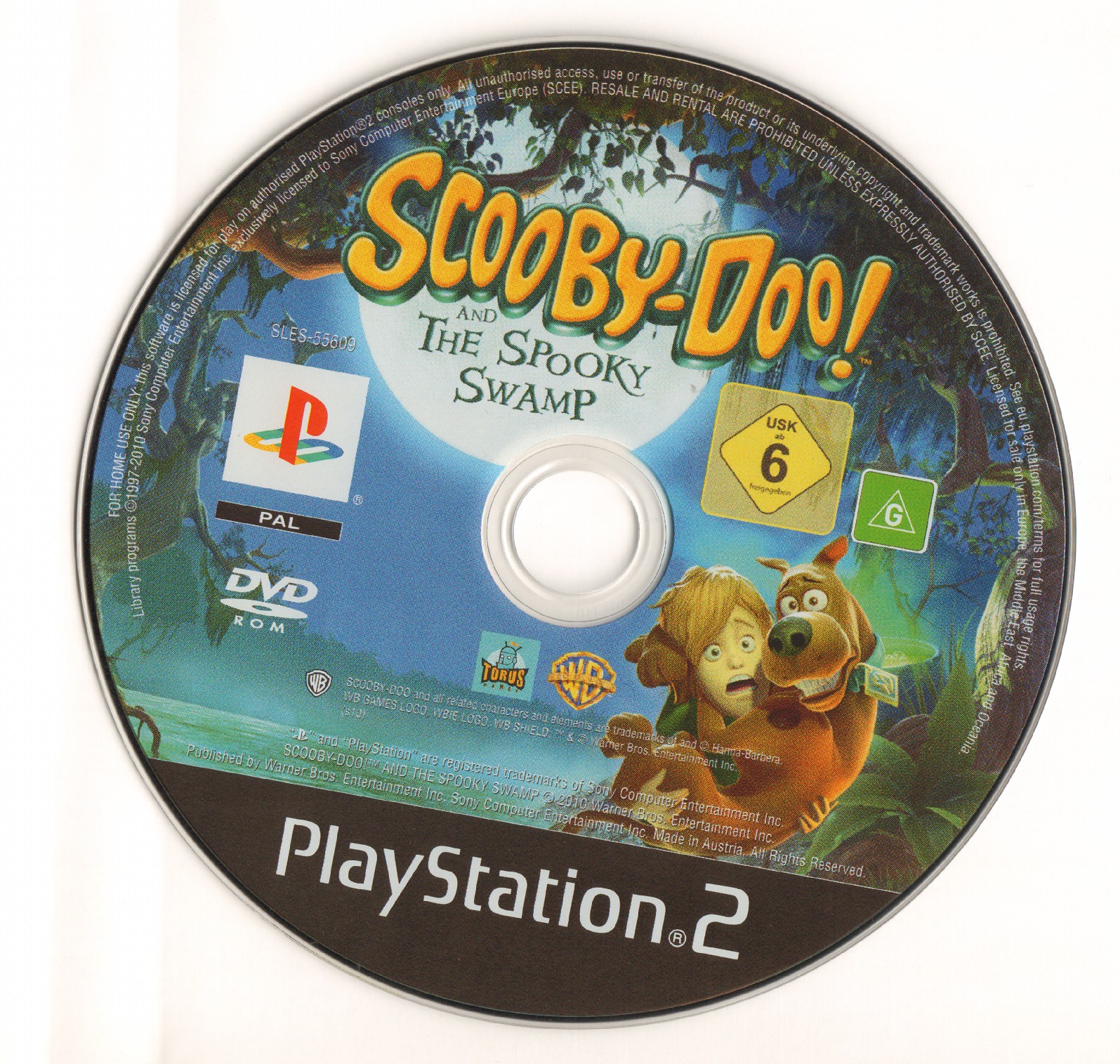Scooby Doo The Spooky Swamp PS2 Cover Scooby Doo The Spooky Swamp PS2 Cover