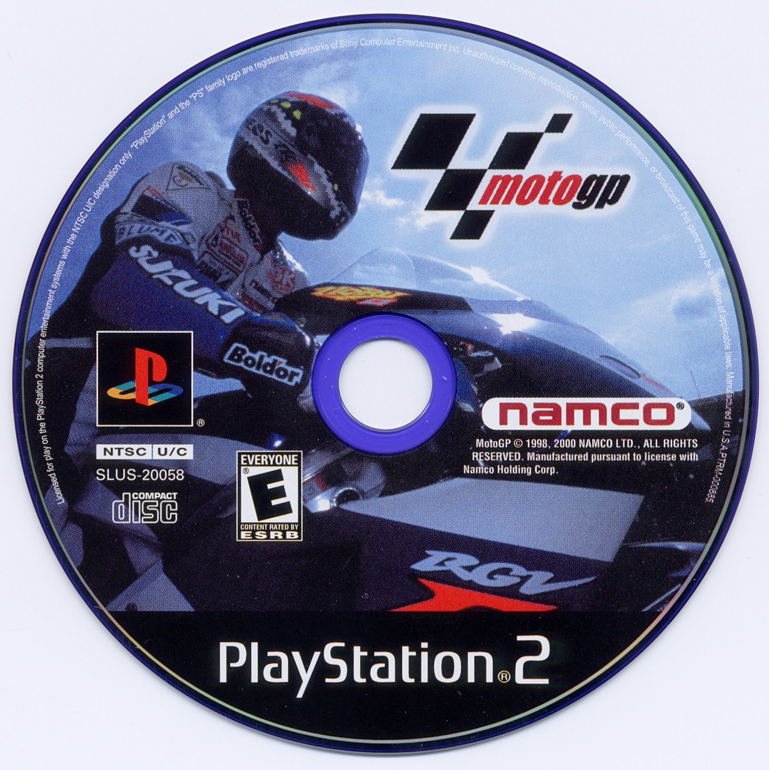 MotoGP para Playstation 2 (2000)