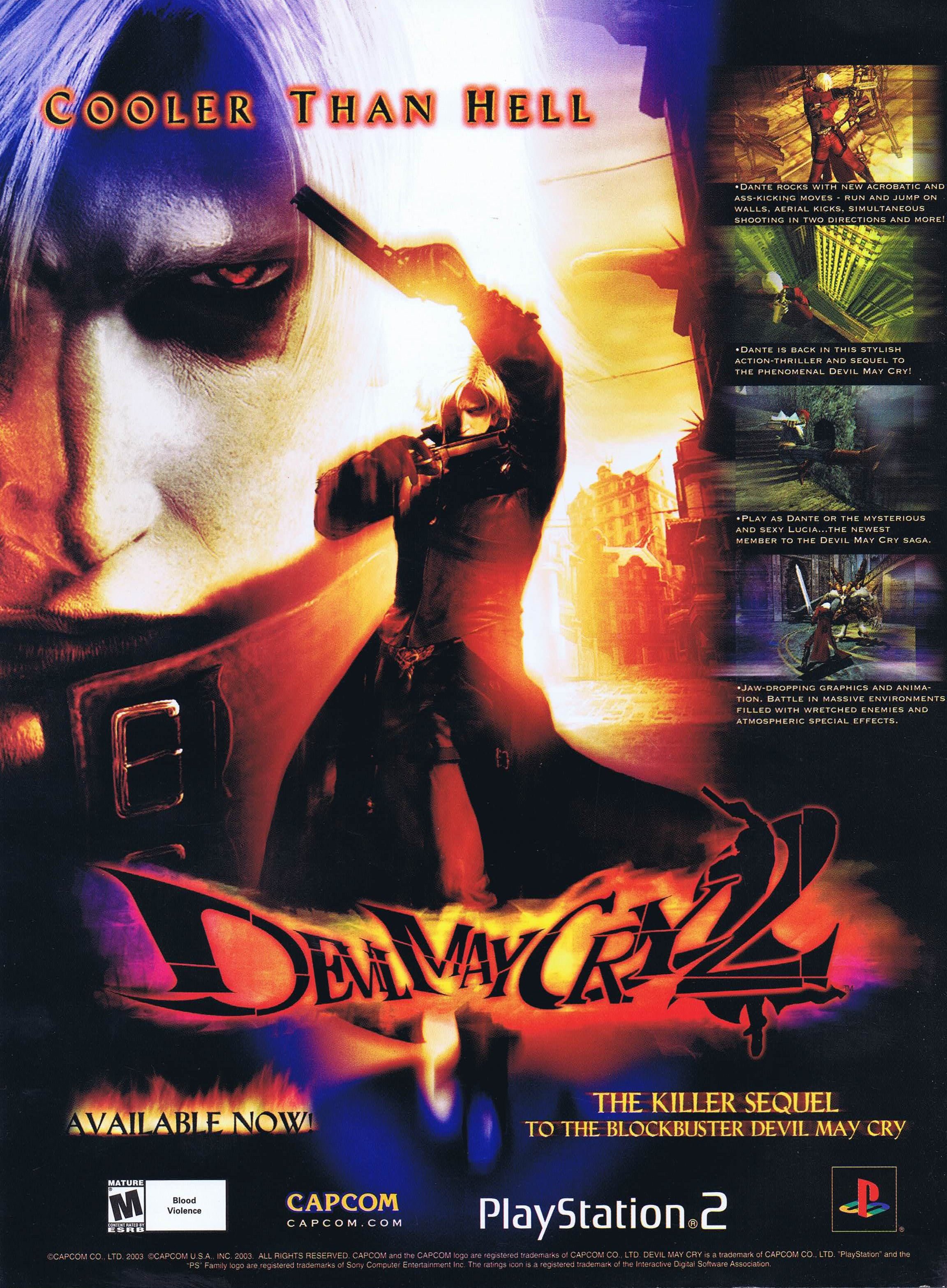 Devil May Cry 2 PSX cover