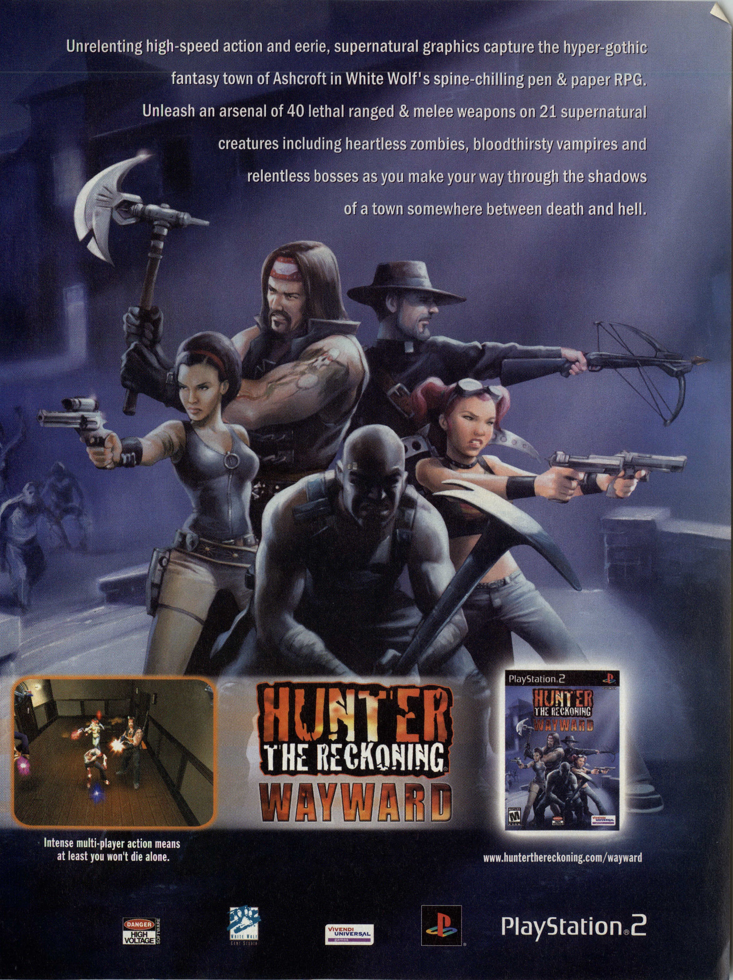  Hunter The Reckoning: Wayward - PlayStation 2 : Video Games