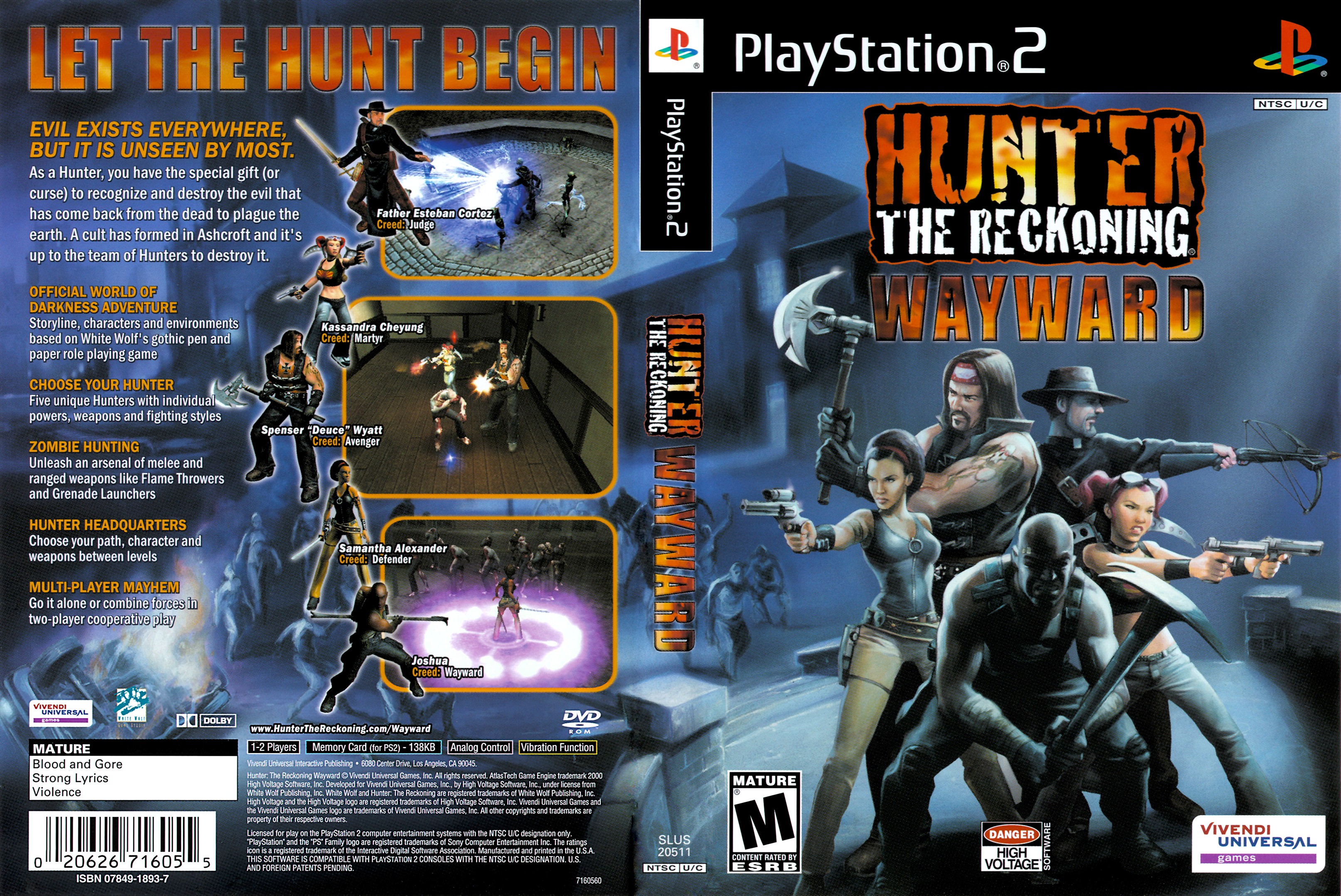 the hunter ps2