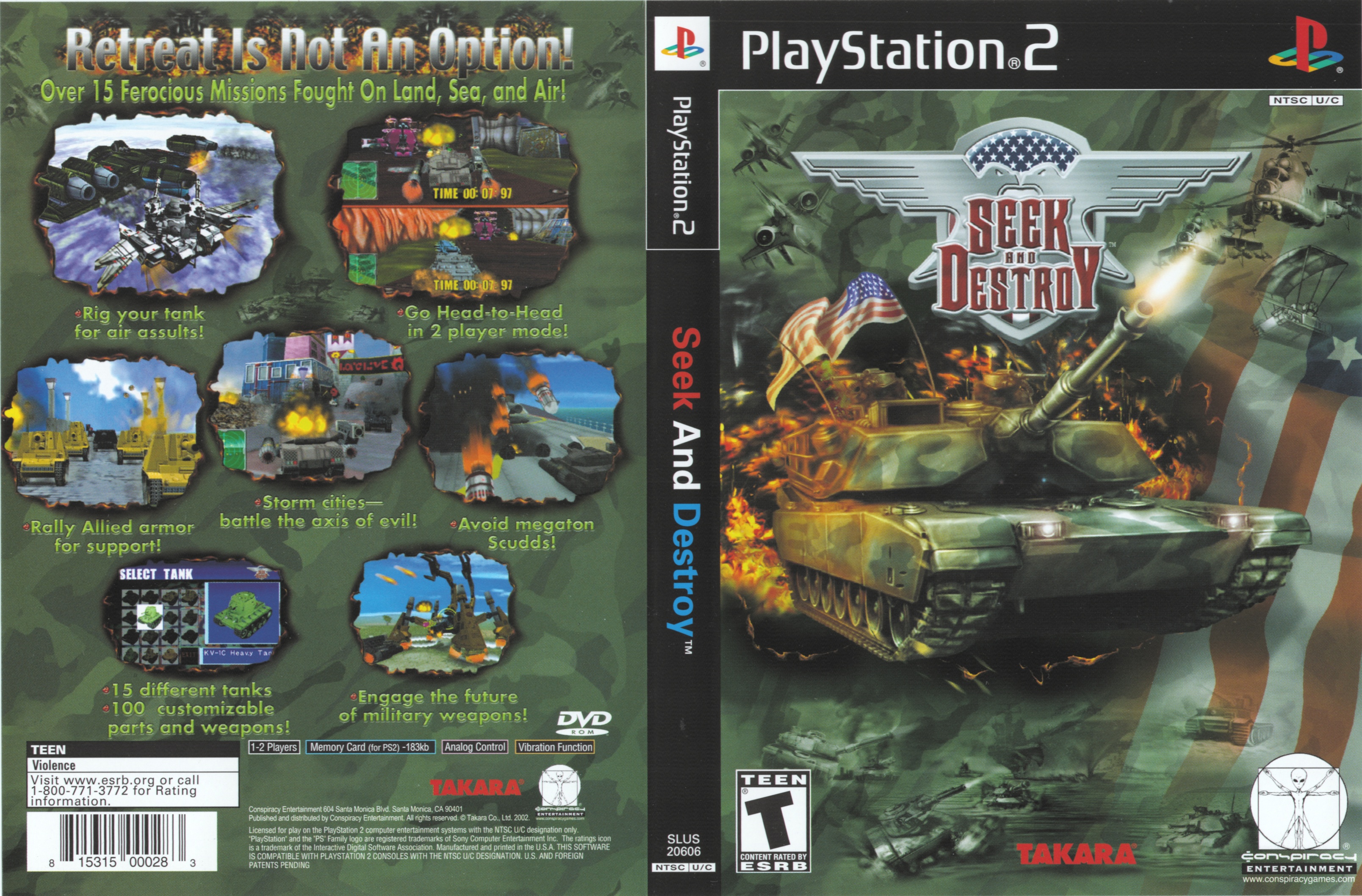 seek and destroy ps2 game