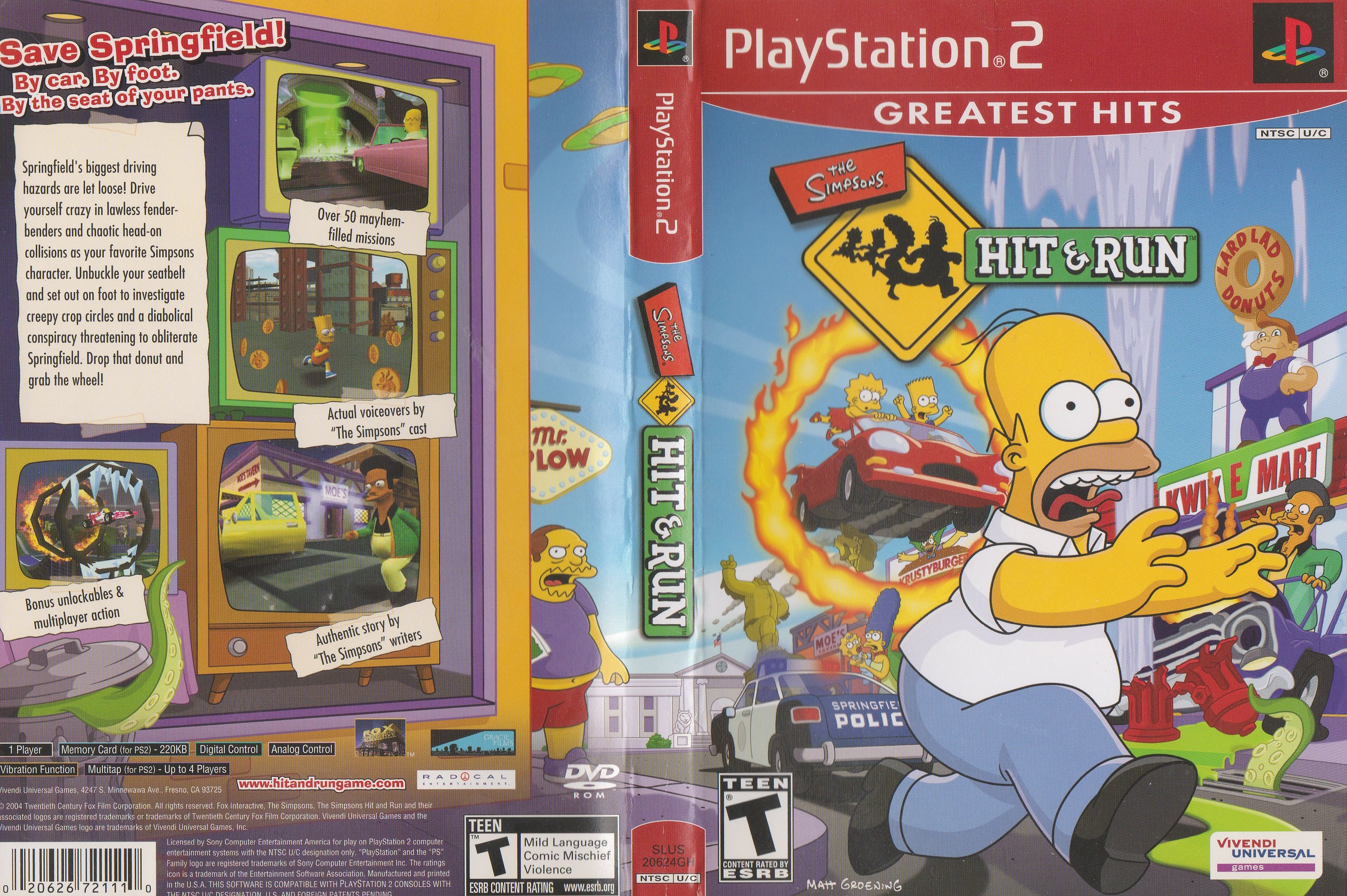 Simpsons hit and run steam фото 101
