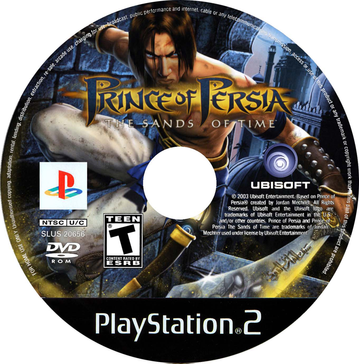 PRINCE OF PERSIA SANDS OF TIME - PS2