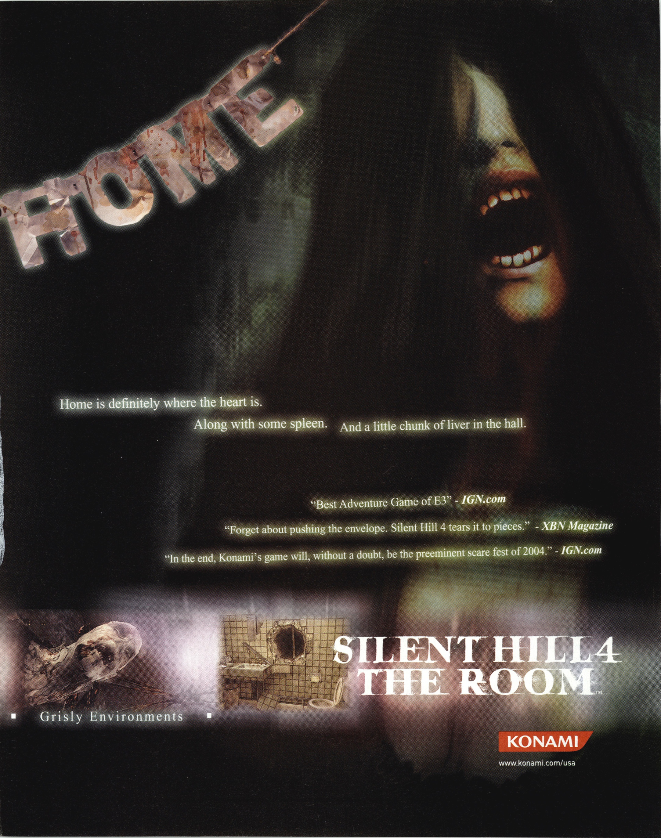 Silent Hill 4 - The Room [SLUS 20873] (Sony Playstation 2) - Box