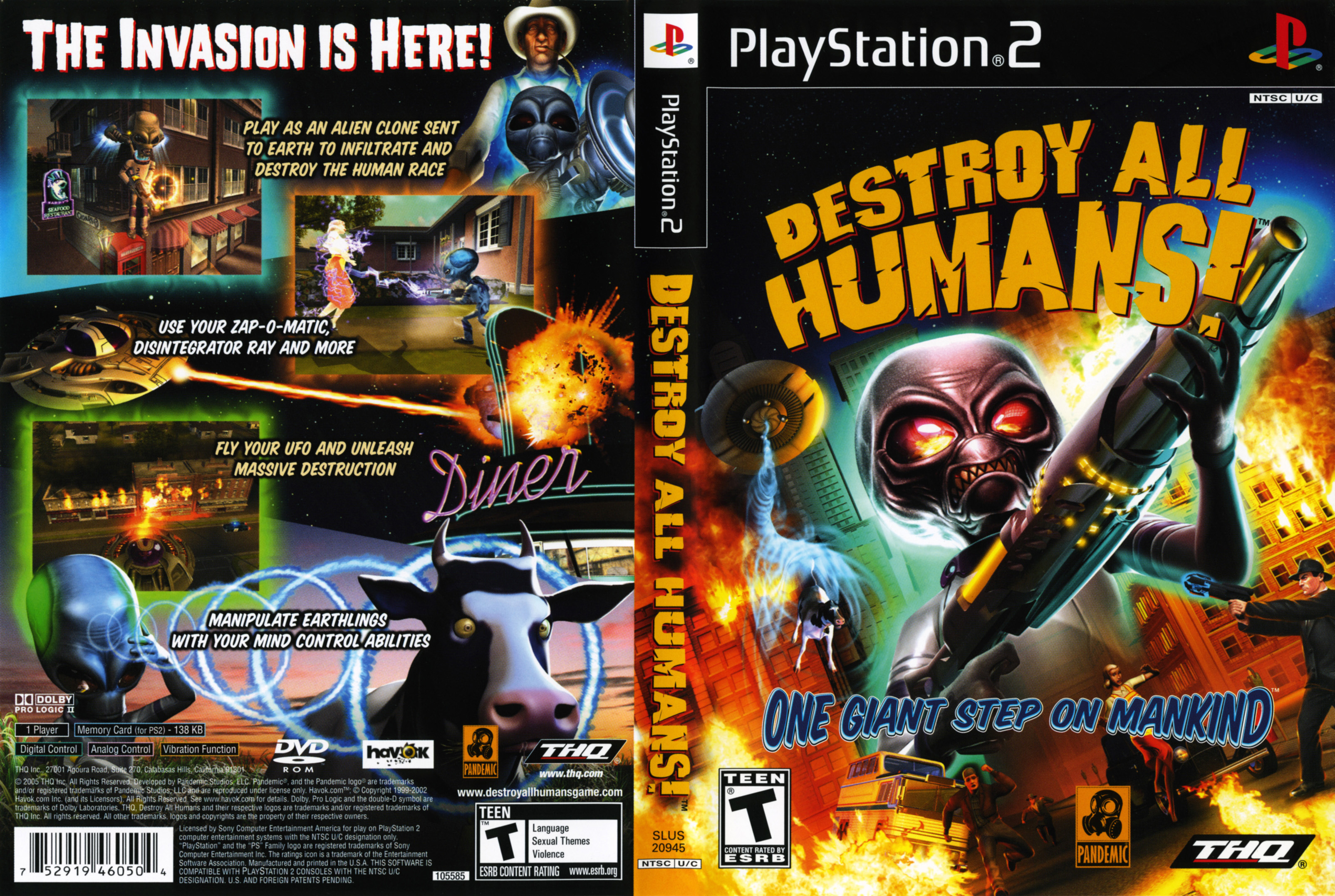 Destroy all humans системные требования