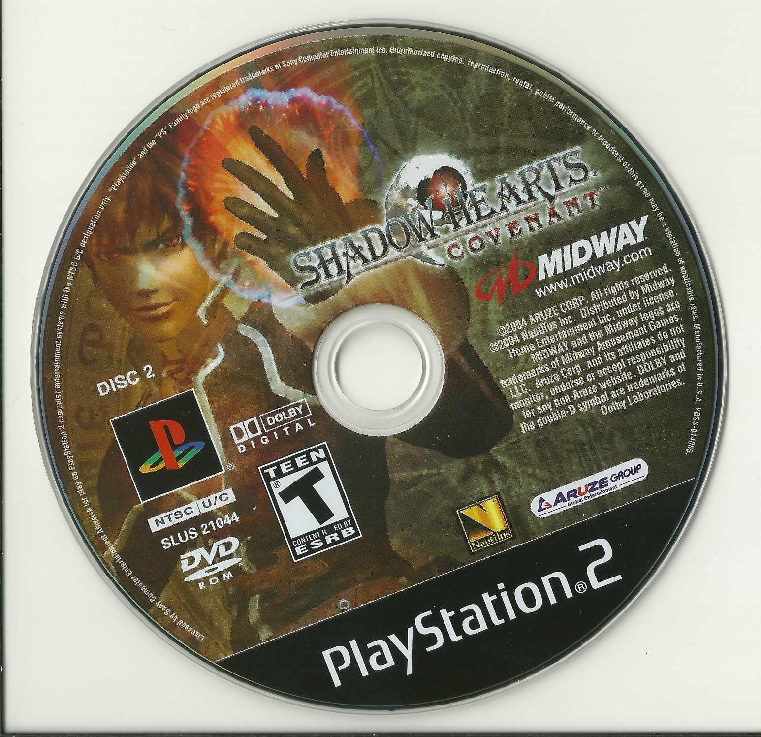 SHADOW HEARTS - COVENANT (NTSC-U) - DISC